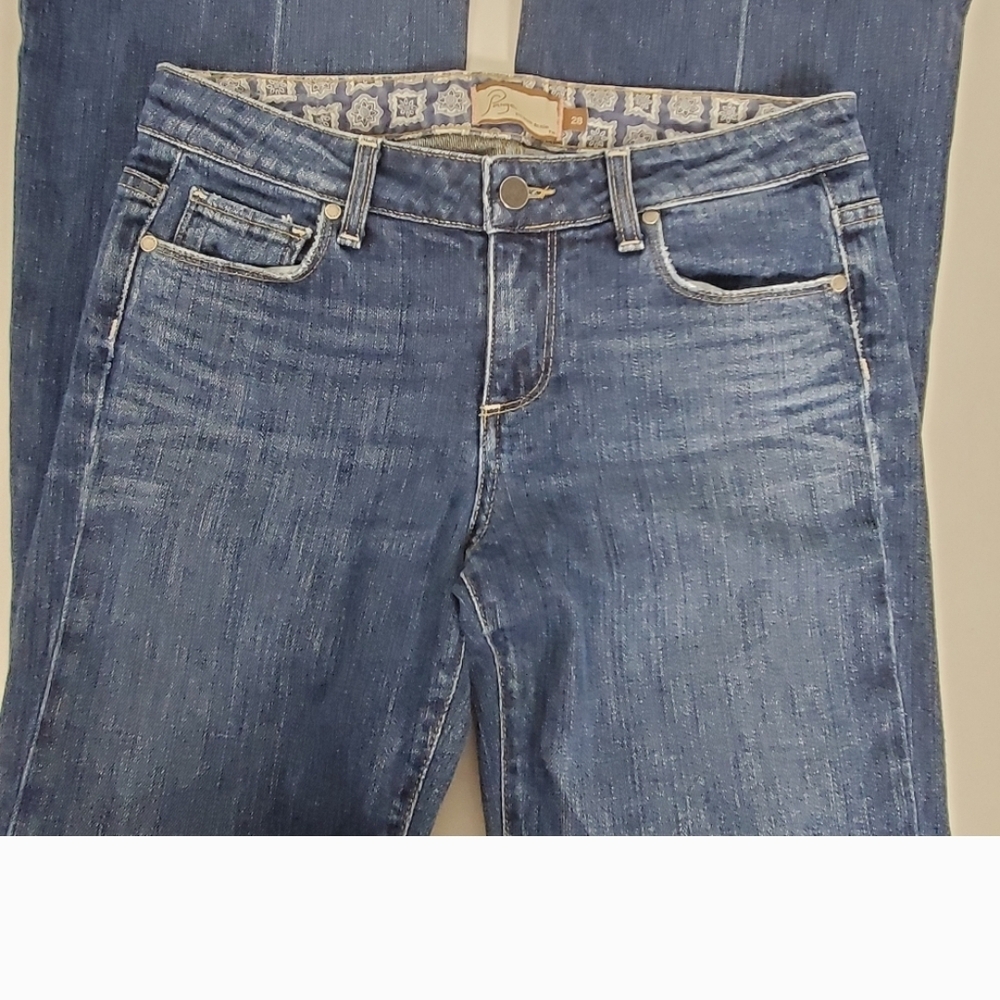 PAIGE Classic Blue Flare Jeans
